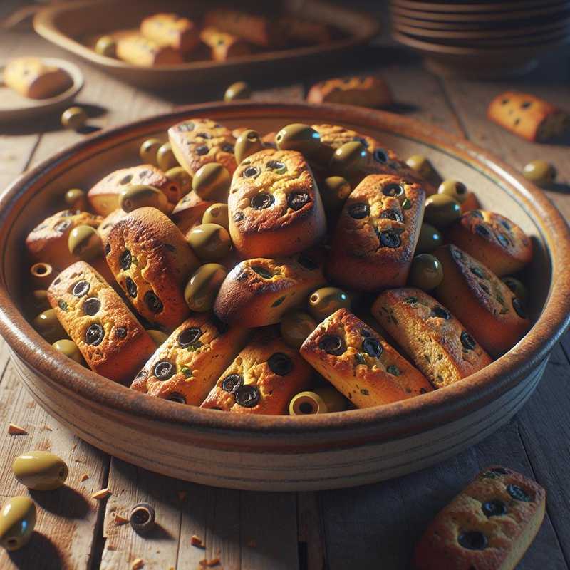 Biscotti salati alle olive