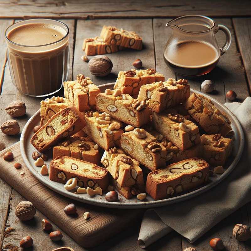 Biscotti con noci e nocciole