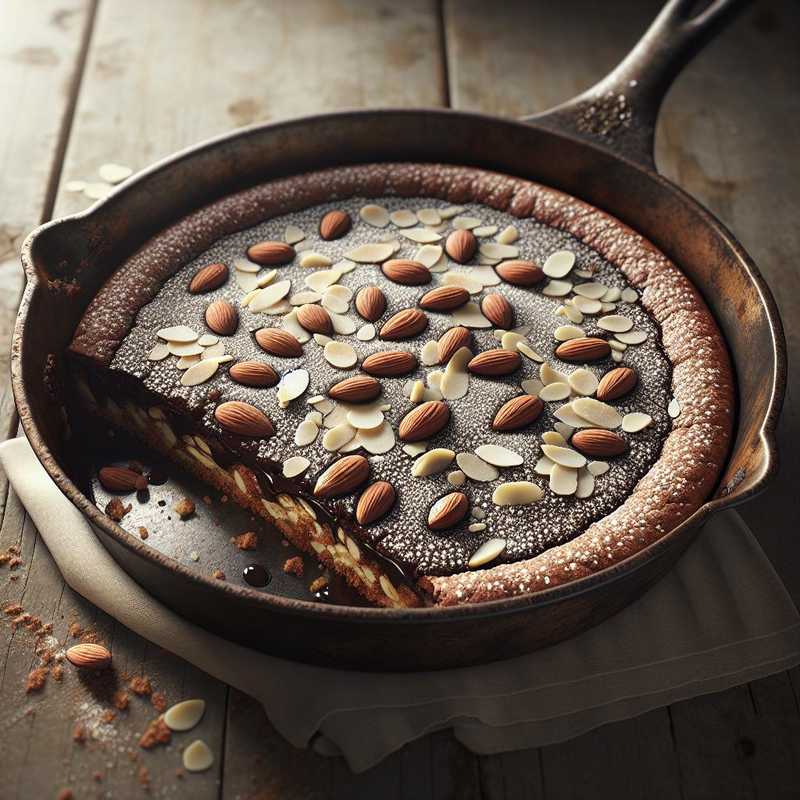 Almond and Chocolate Cold Cake