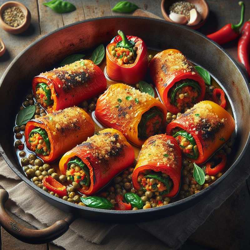 Involtini di peperoni