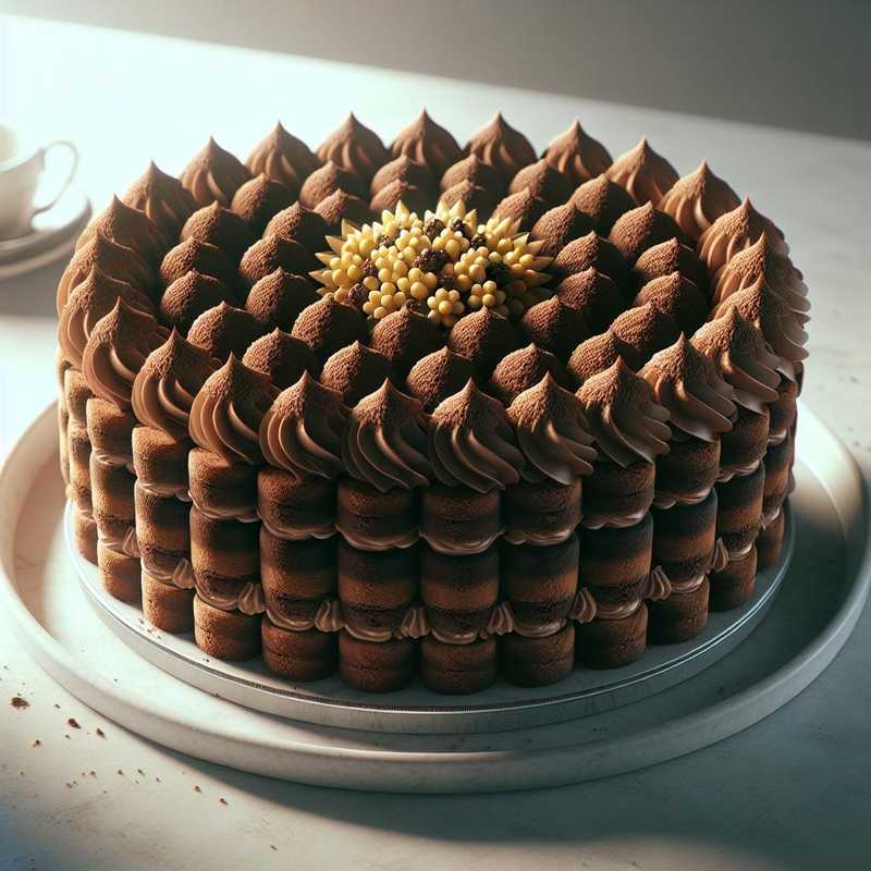 Torta mimosa al cioccolato