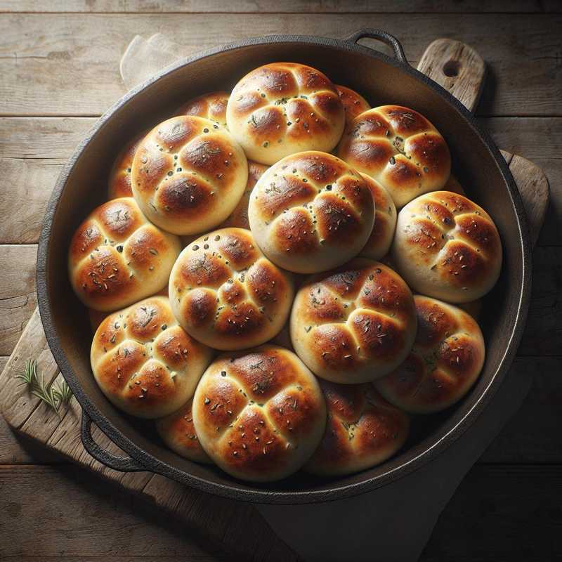 Focaccine in padella senza lievitazione