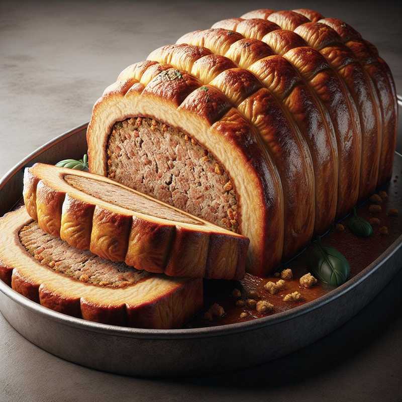 Meatloaf in Bread Crust