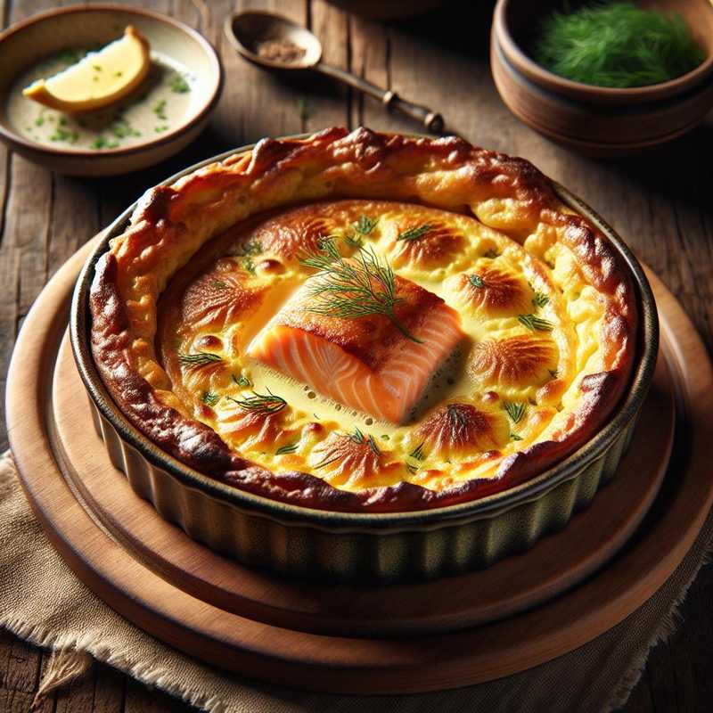 Clafoutis al salmone