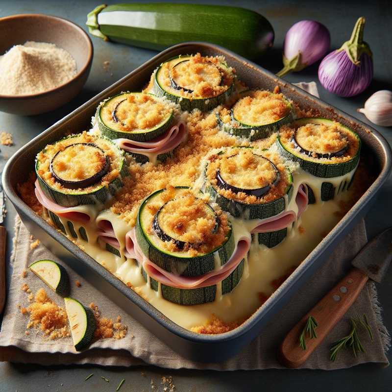 Cordon bleu di zucchine e melanzane